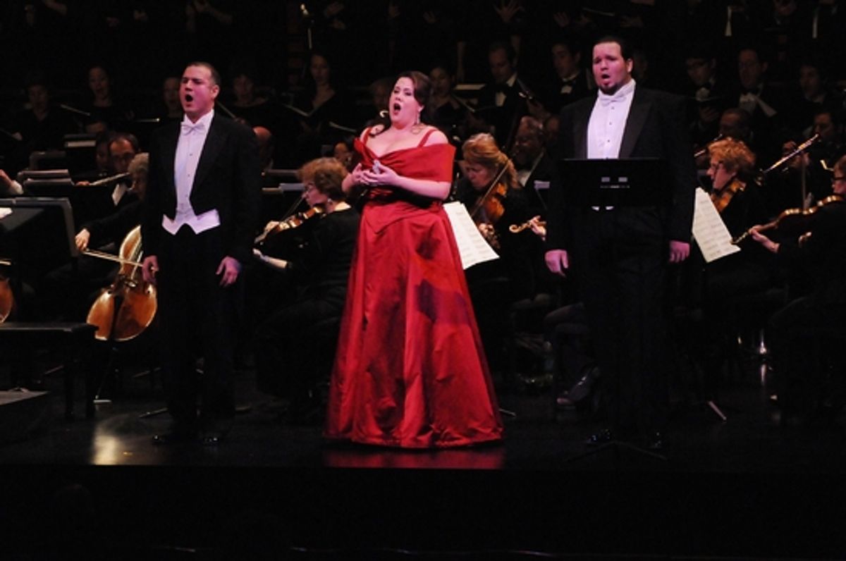 Michael Chioldi, Julianna di Giacomo and John Matz at 